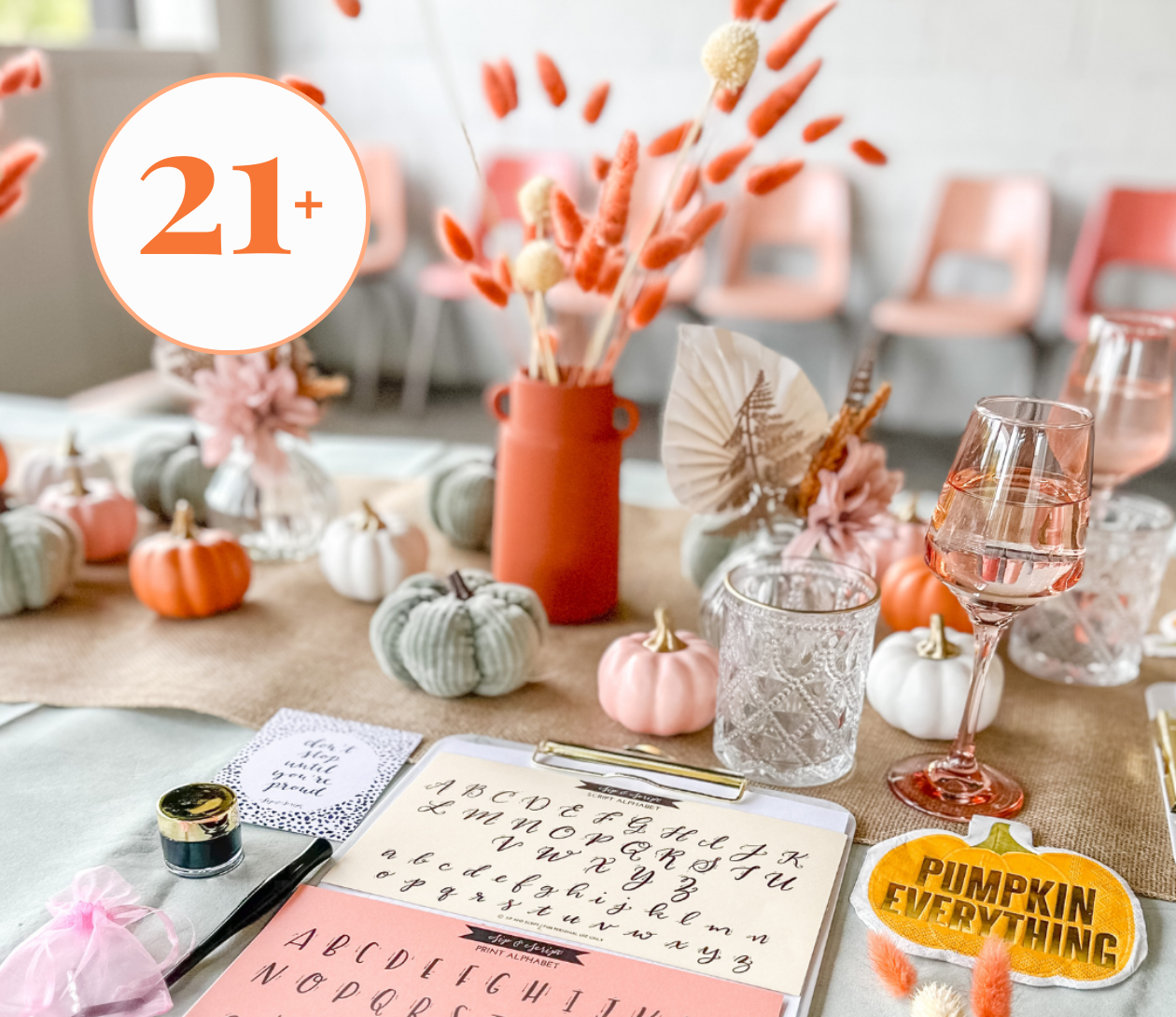 Modern Calligraphy for Beginners at Michigan By The Bottle Shelby Township (+21)