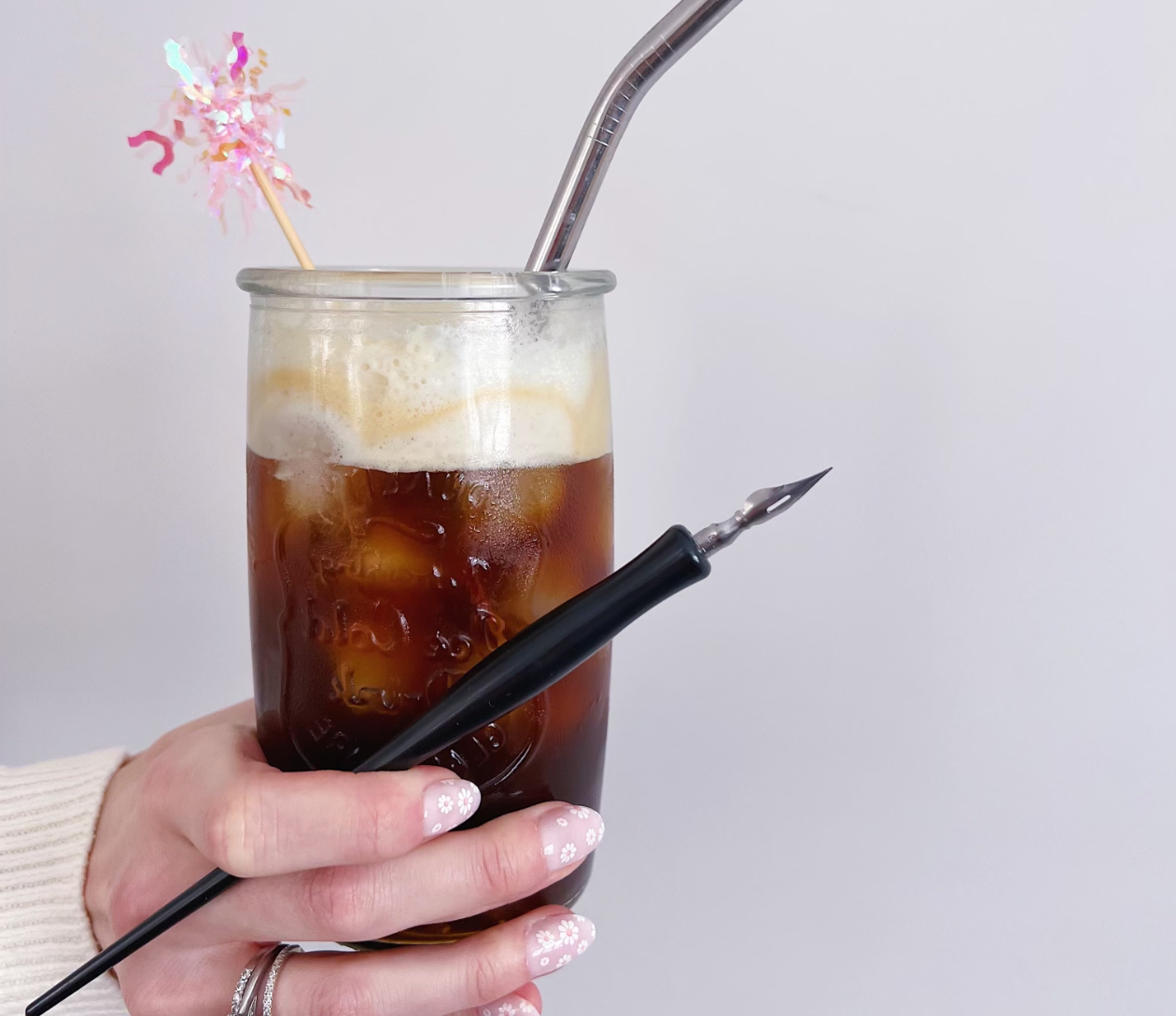 Modern Calligraphy for Beginners at Ancestor Coffeehouse & Creperie!