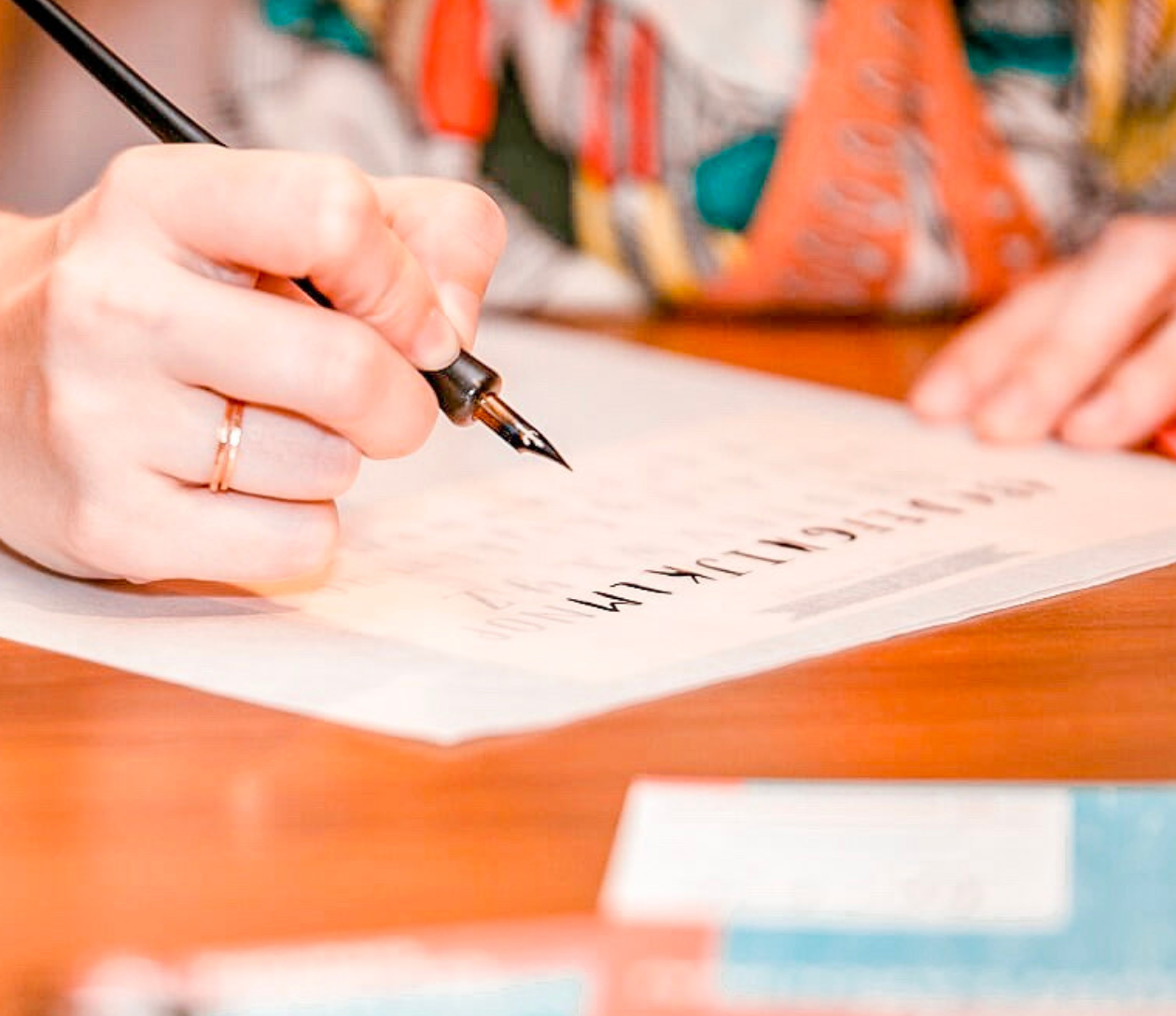 Modern Calligraphy for Beginners at Old Stove Ship Canal