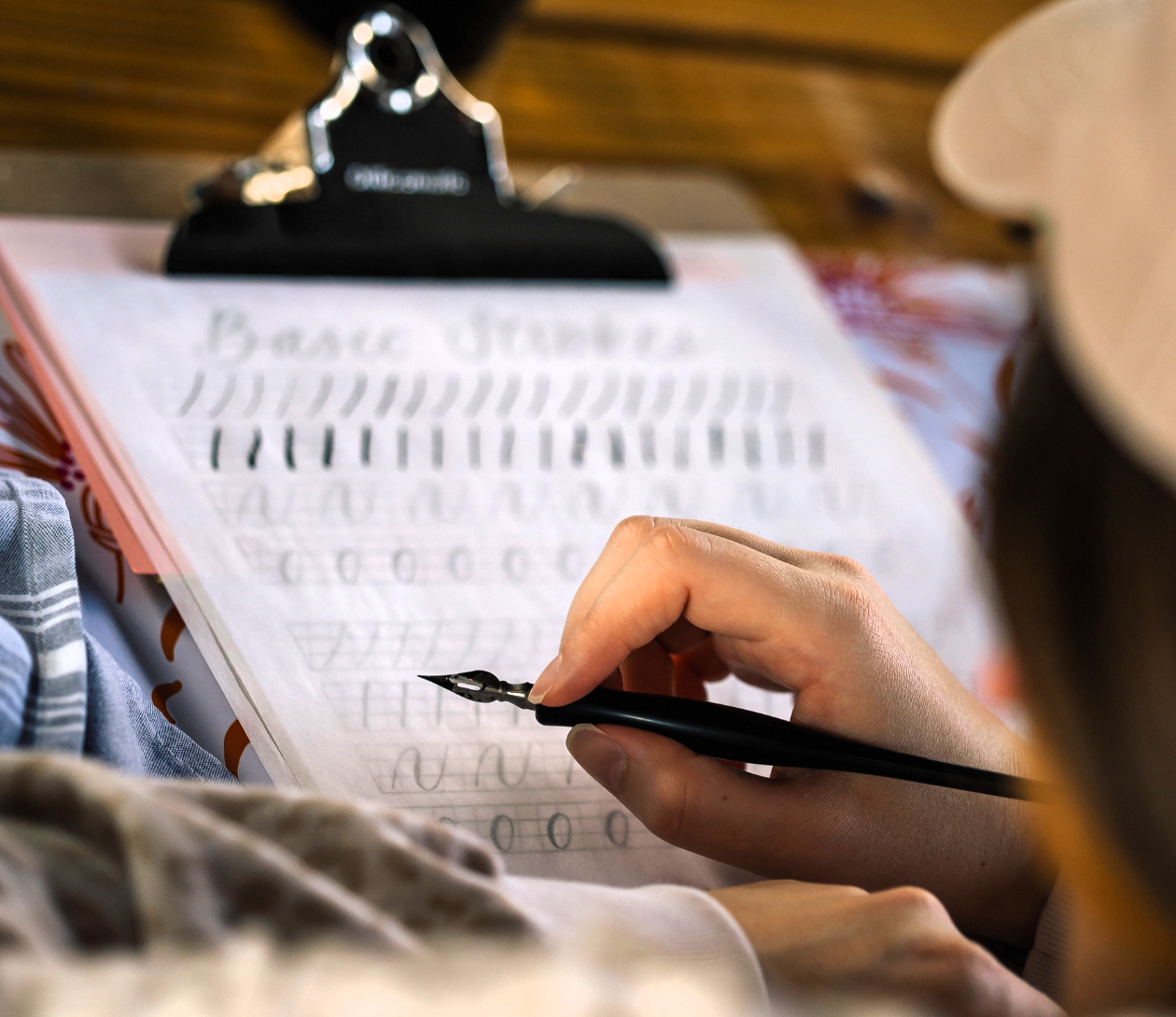 Modern Calligraphy for Beginners at Rustic Cork Mill Creek
