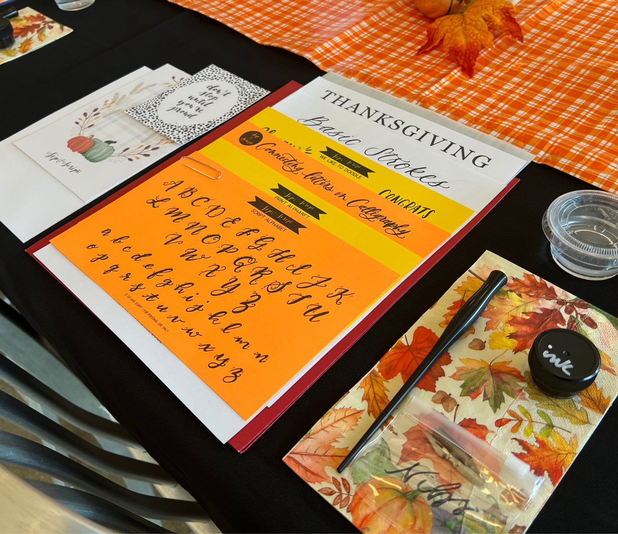  Modern Calligraphy for Beginners at Bakery Lorraine – The Pearl