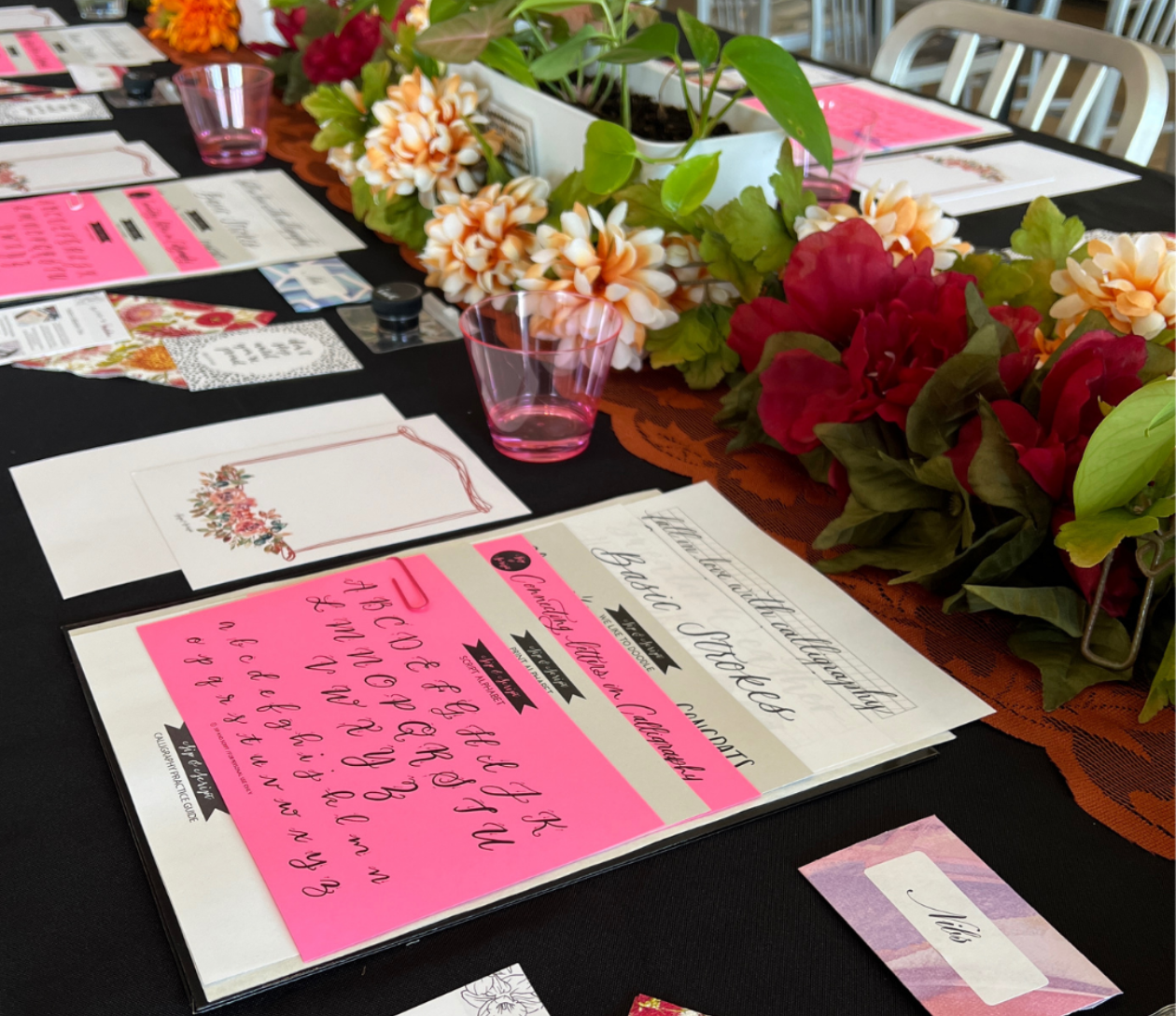  Modern Calligraphy for Beginners at Bakery Lorraine – Boerne