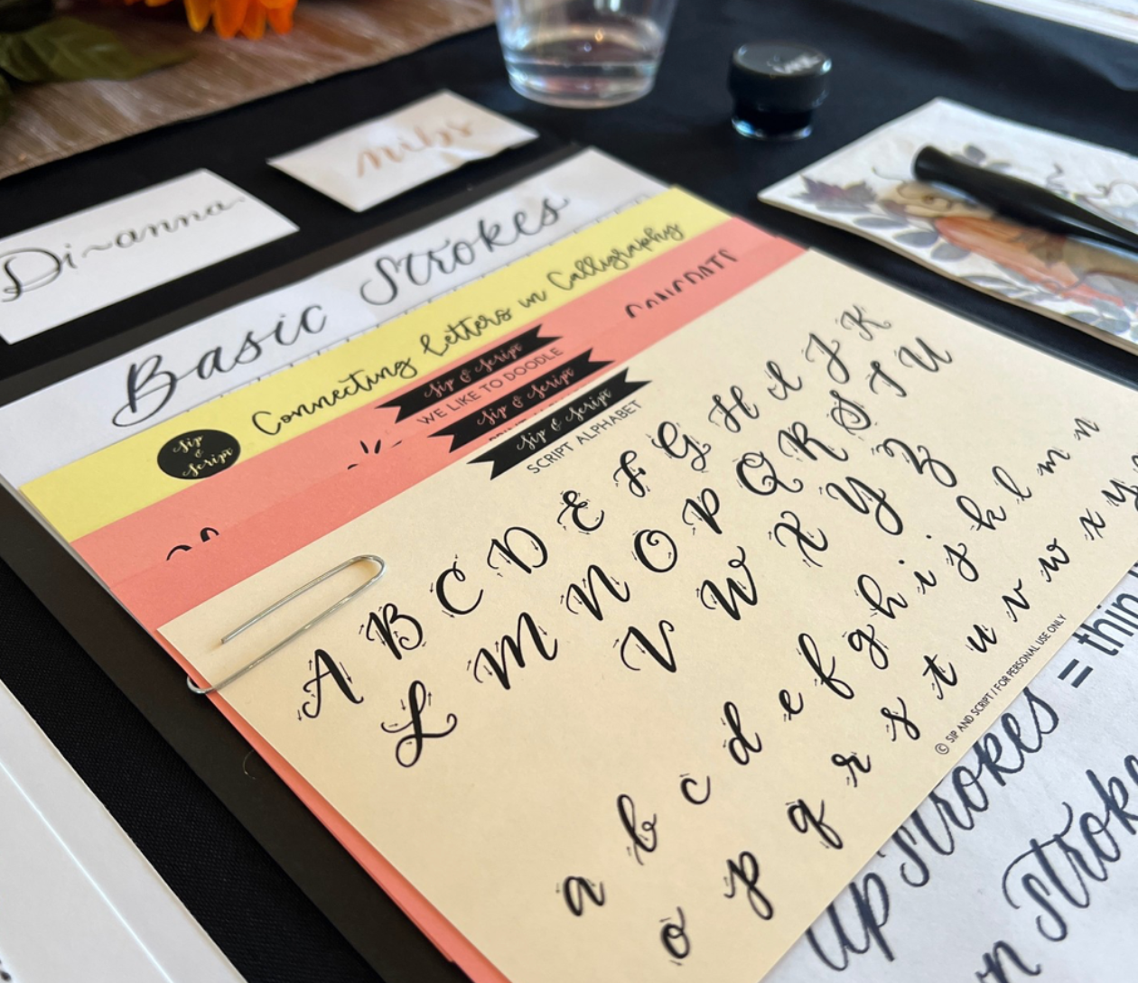  Modern Calligraphy for Beginners at Bakery Lorraine – Medical Center