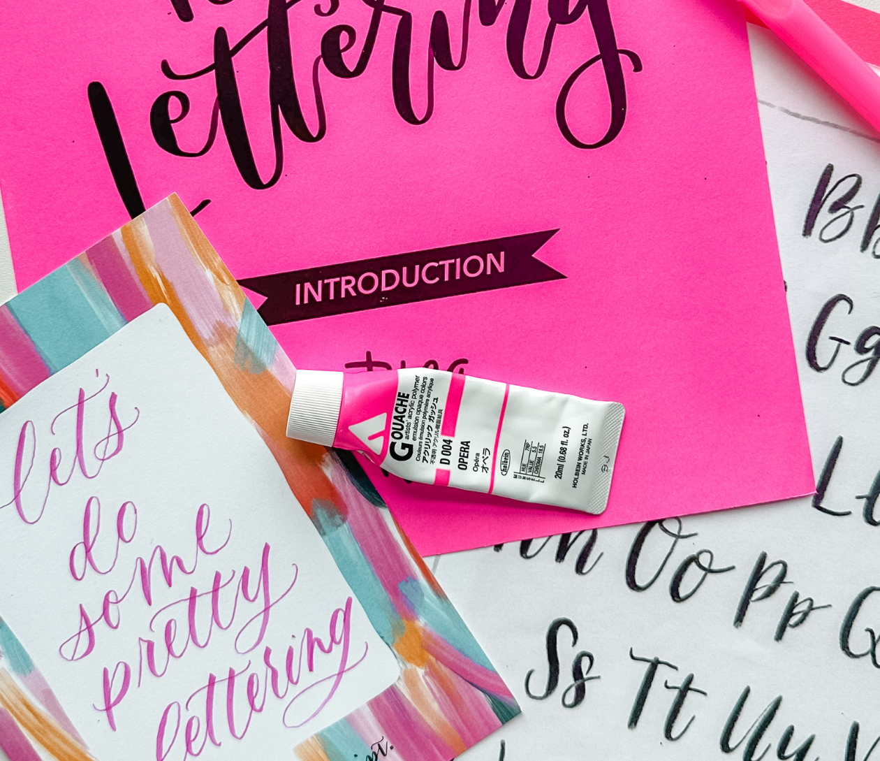 Brush Lettering for Beginners at The Sip Room