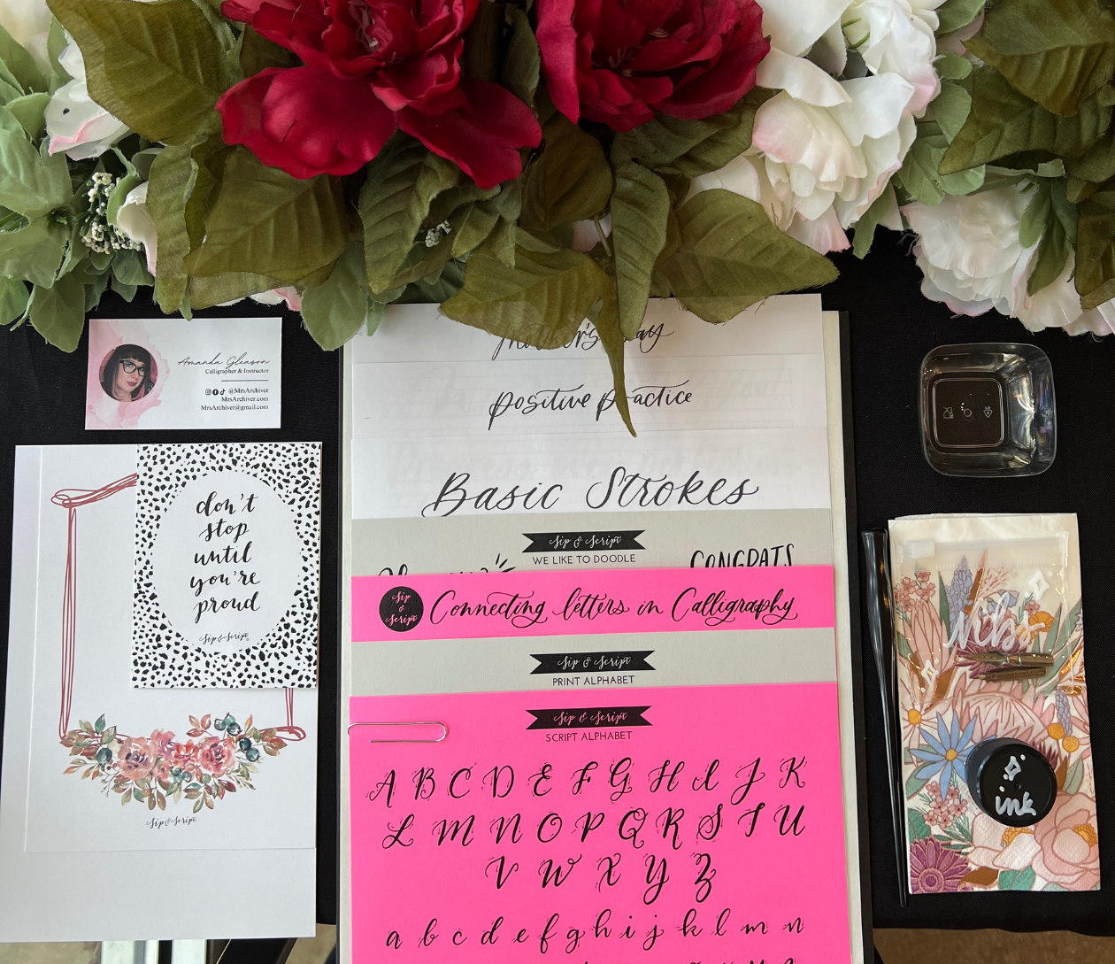  Modern Calligraphy for Beginners at Bakery Lorraine – The Rim