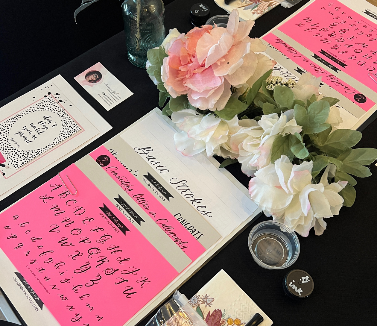 Modern Calligraphy for Beginners at Rose Hip Market