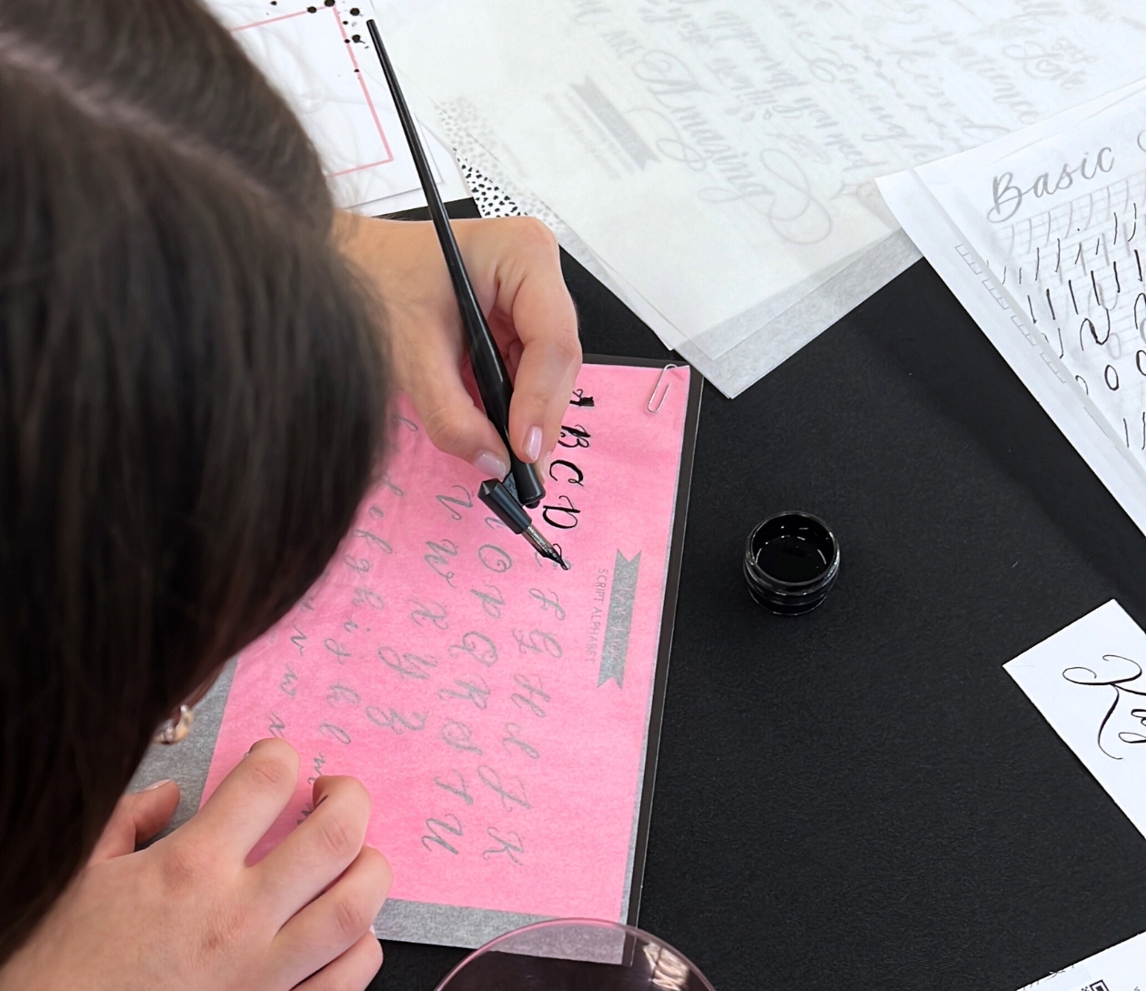  Modern Calligraphy for Beginners at Bakery Lorraine – The Pearl