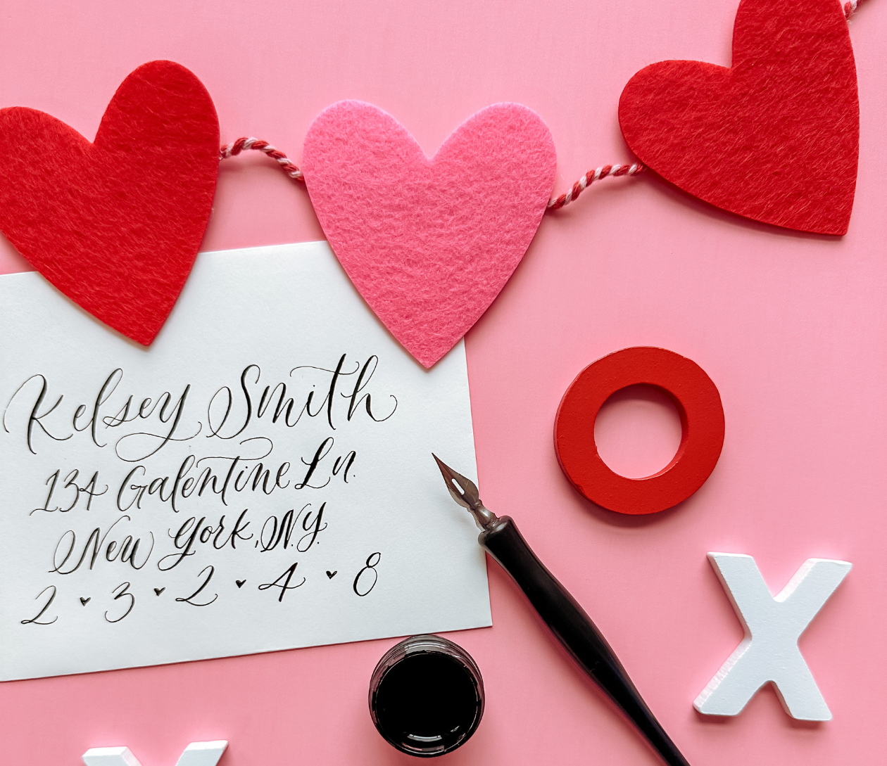Valentine’s Modern Calligraphy for Beginners at The Brew & Brew