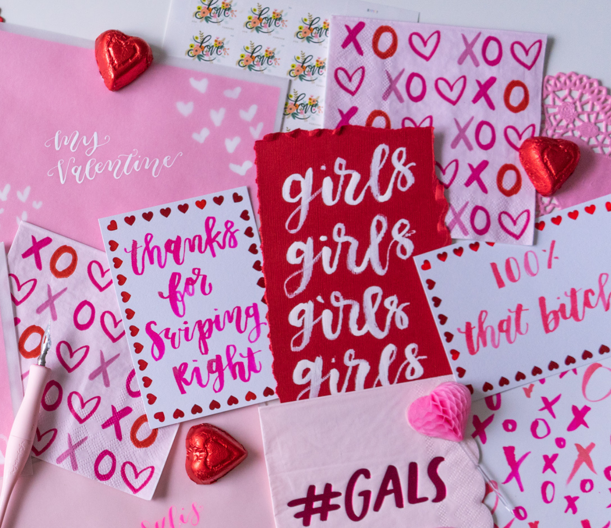 Valentine’s & Galentine’s Modern Calligraphy for Beginners at Creek’s Edge Winery 21+