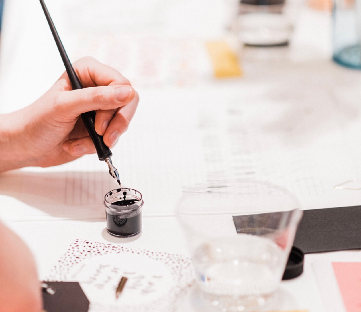  Modern Calligraphy for Beginners at Bakery Lorraine – Medical Center