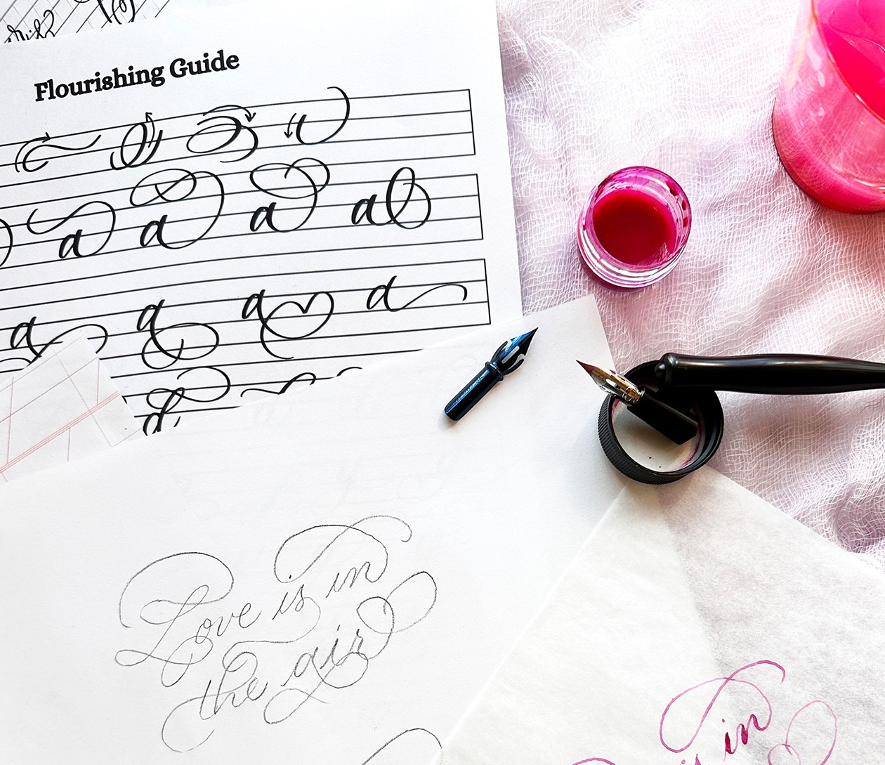 Modern Calligraphy for Beginners at Blackstone Valley Regional Vocational Technical School