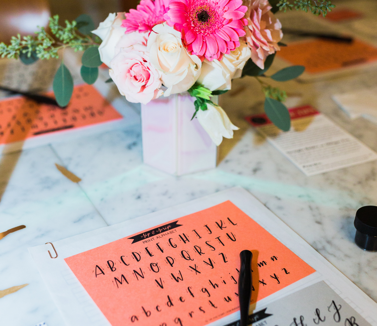 Virtual Modern Calligraphy for Beginners