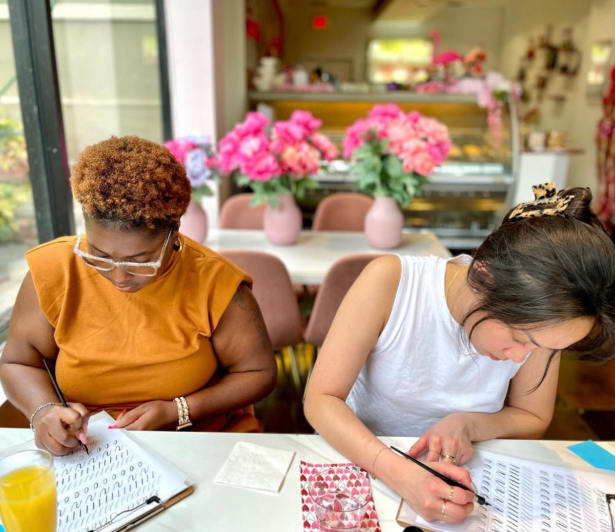Modern Calligraphy for Beginners at Copper Cup-Lancaster!