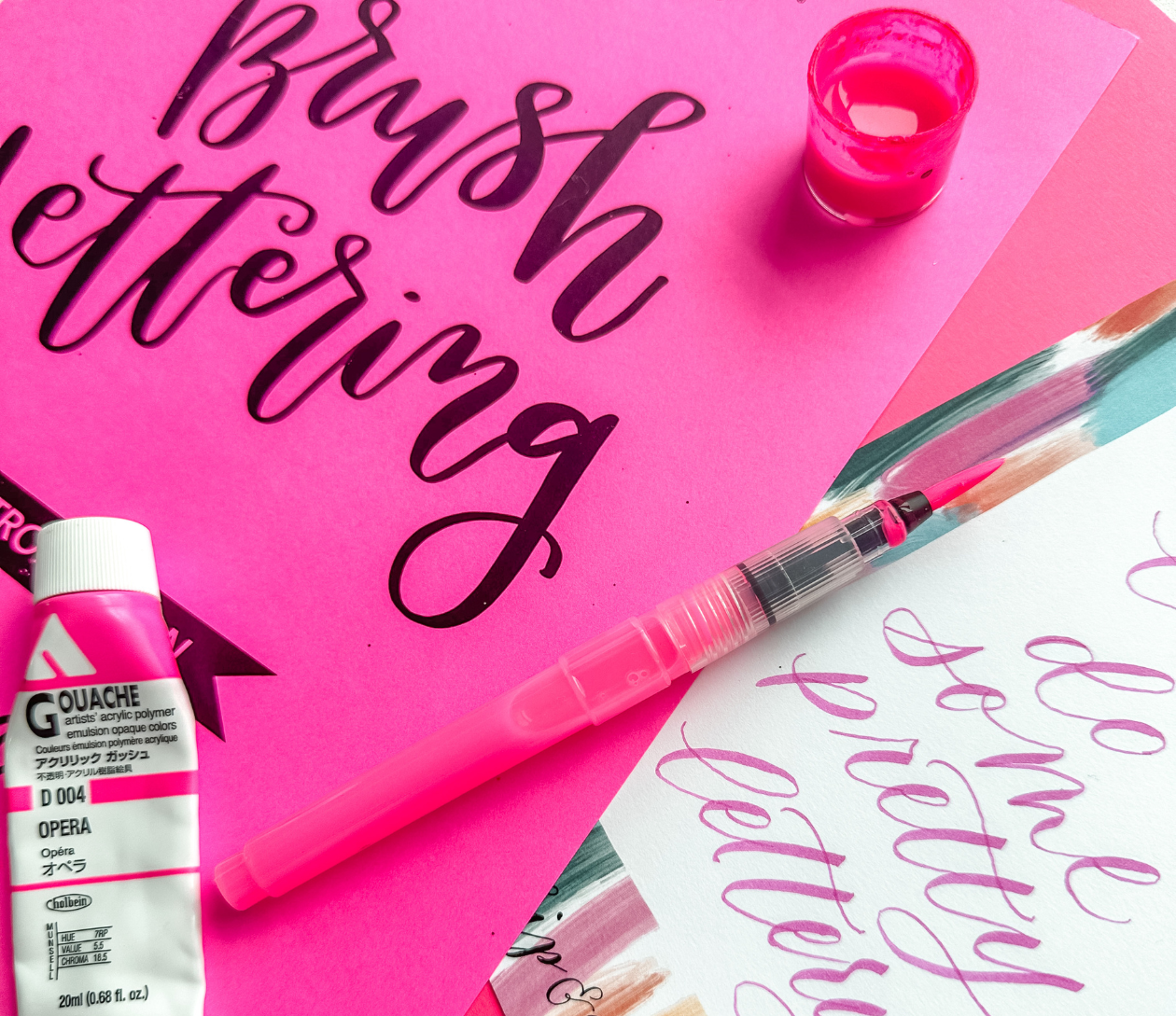 Brush Lettering for Beginners at Epigram Brew Co.