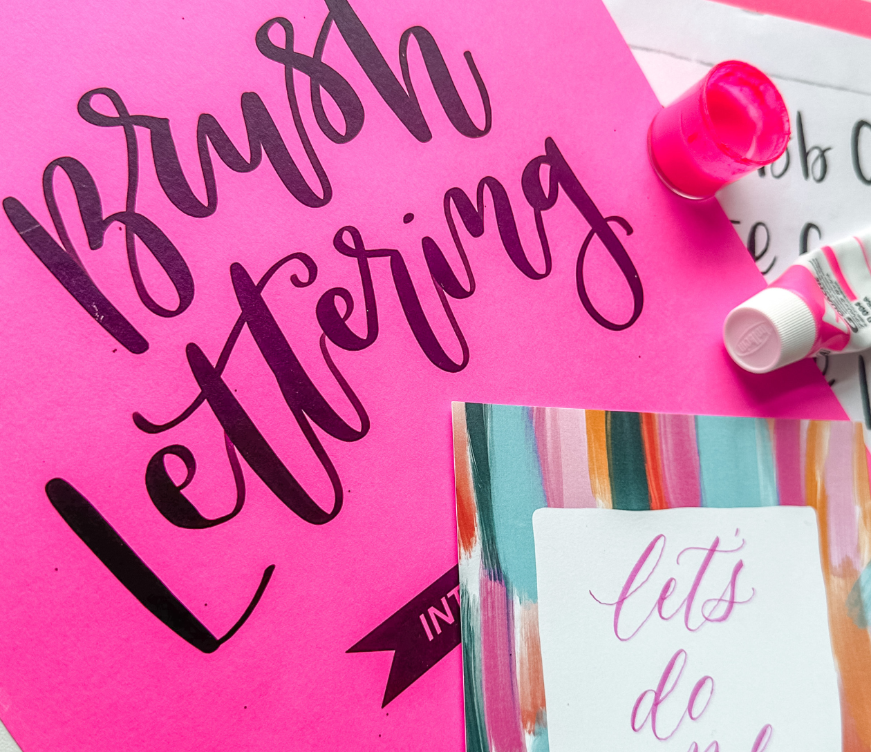 Brush Lettering for Beginners at Wye HiIl Kitchen & Brewing
