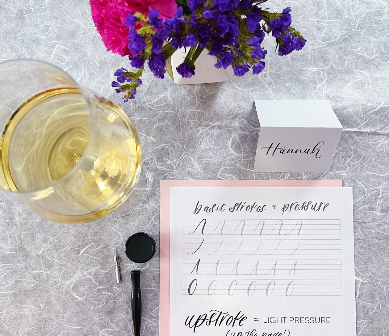 Modern Calligraphy for Beginners at Chesapeake Wine Co.