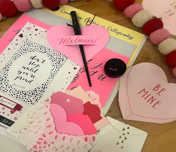 Modern Calligraphy for Beginners @ Novella’s Pizza