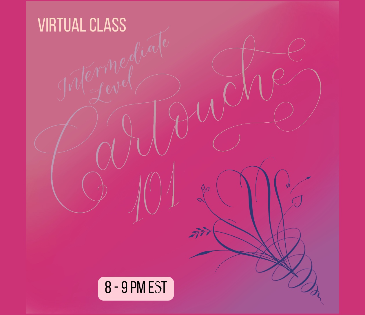 VIRTUAL Cartouche Flourishing