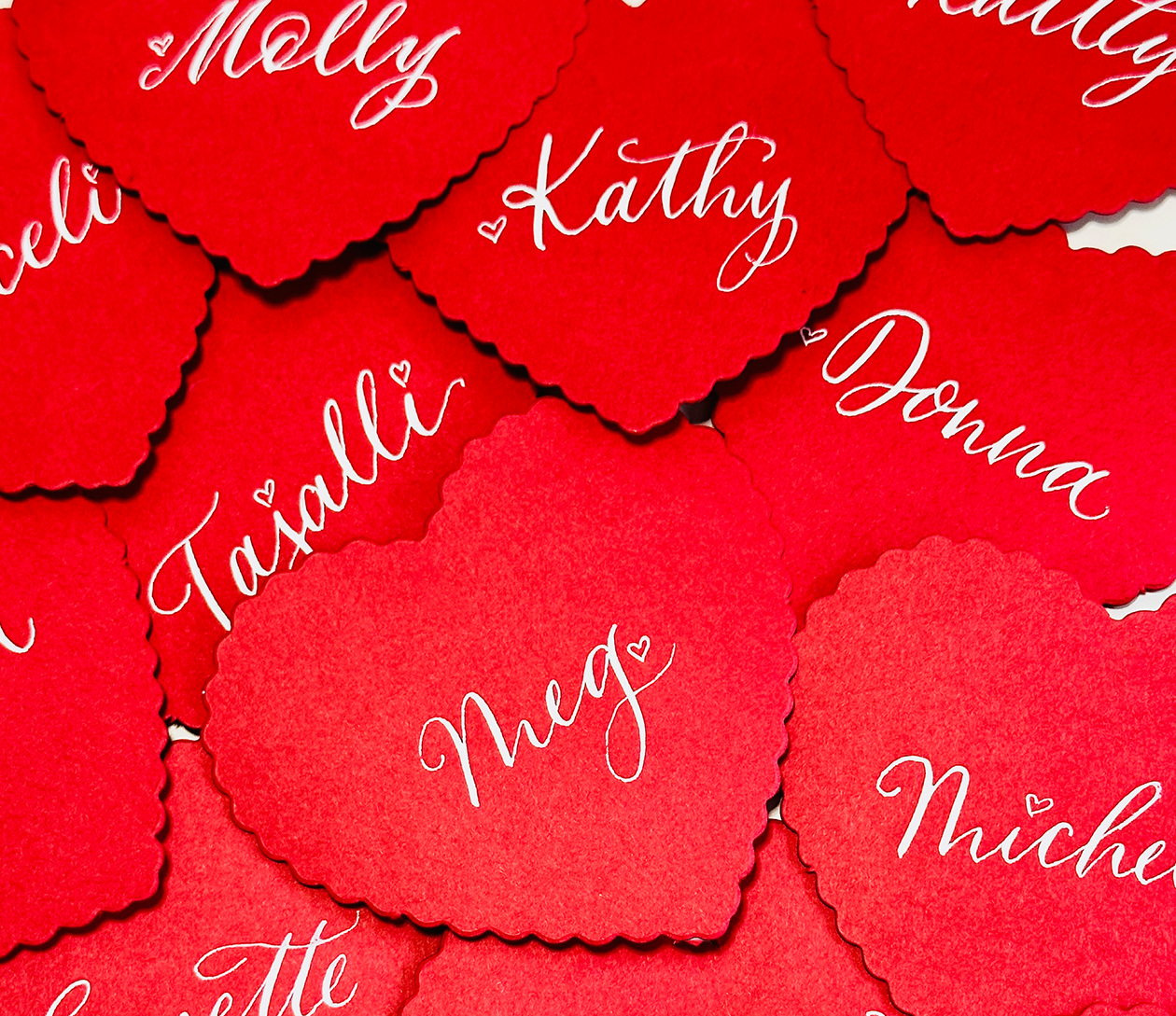 Beginner Modern Calligraphy for Valentine’s Day at Church Street Brewery, Itasca