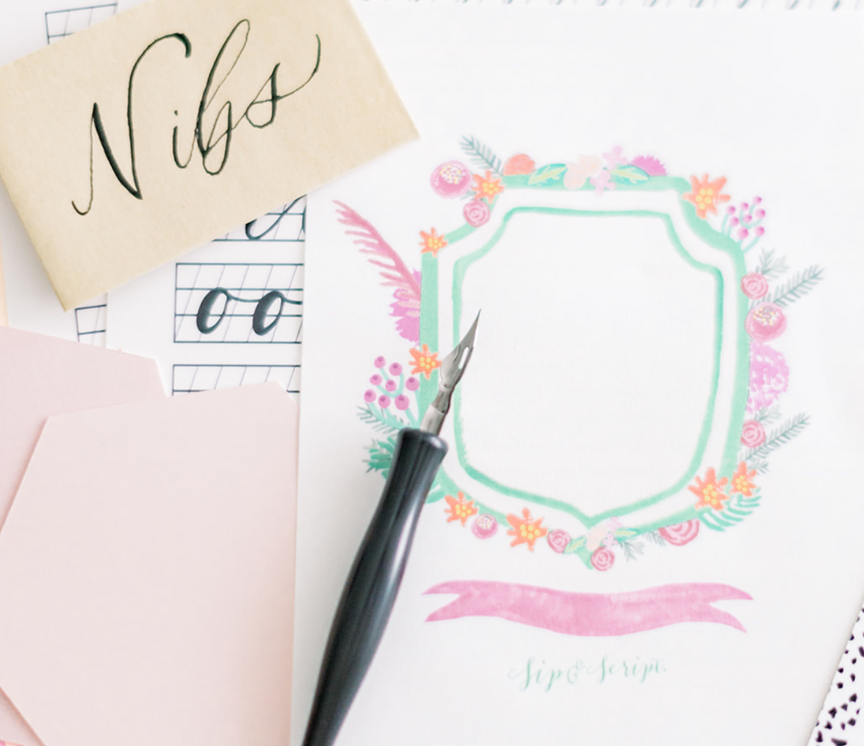 Modern Calligraphy for Beginners at Glasshouse Kitchen