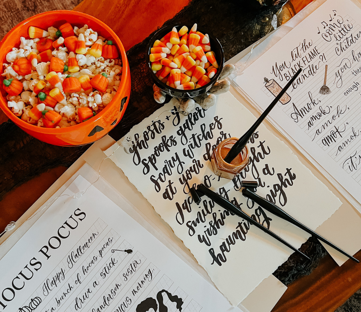 Modern Calligraphy for Beginners at The Homestead 1854