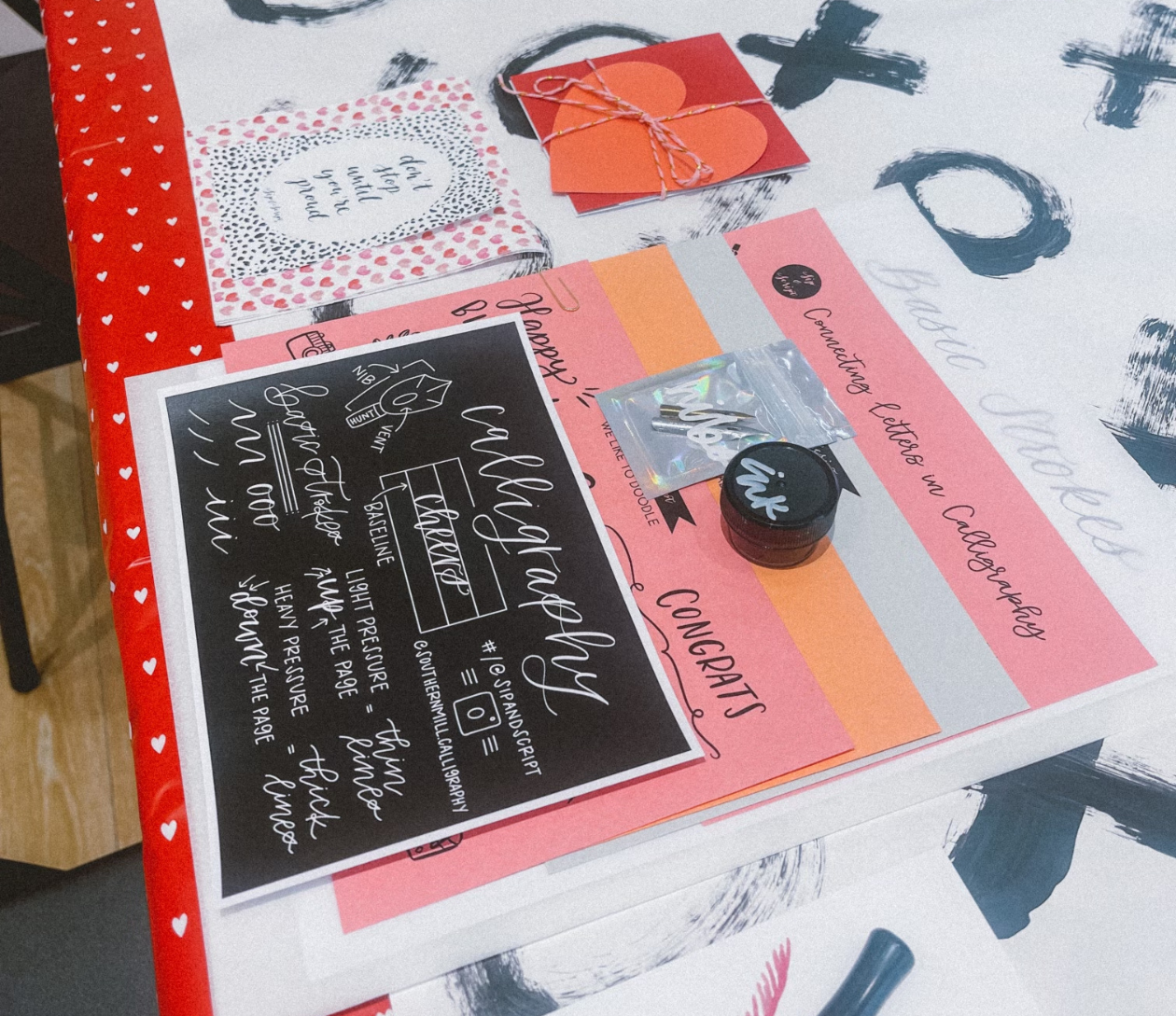 Modern Calligraphy for Beginners at La Mesa Wine Works