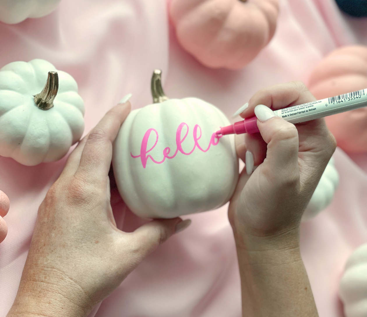 Modern Calligraphy and Pumpkin Lettering for Beginners at The Bubbly Goat