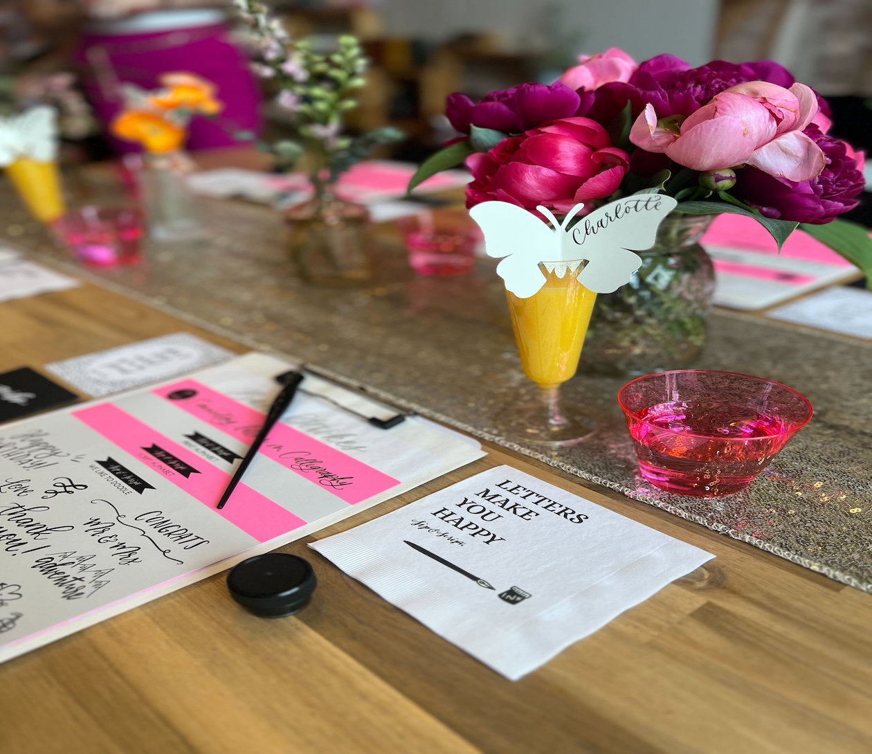 Father’s Day Modern Calligraphy for Beginners at Love City Brewing!