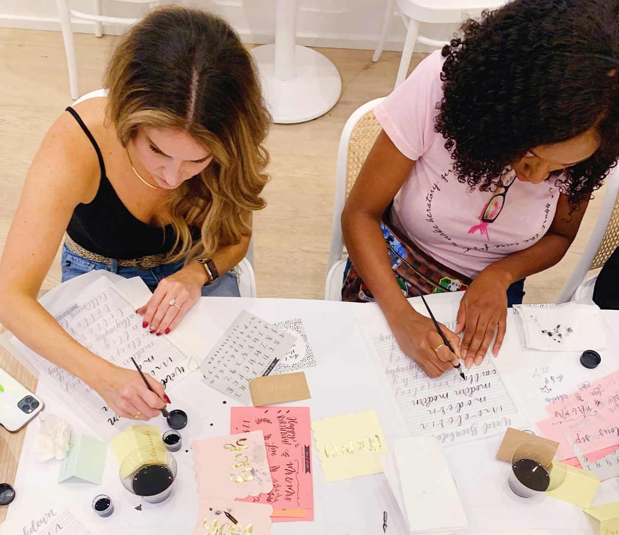 Modern Calligraphy for Beginners @ Cafe Paris