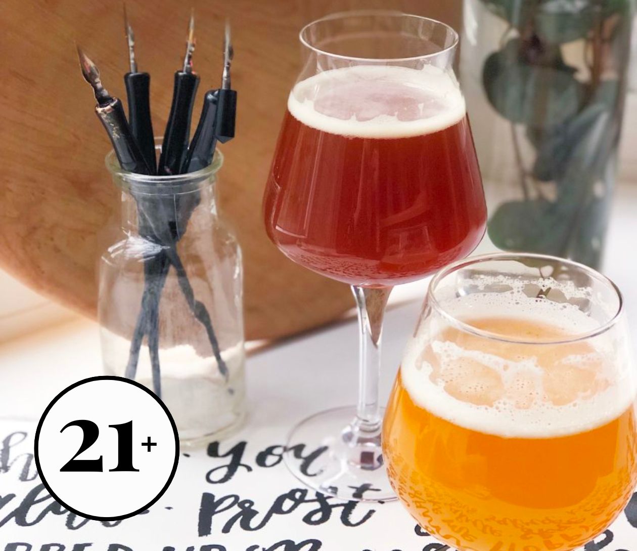 Modern Calligraphy for Beginners at Wolfe & Porter (21+)