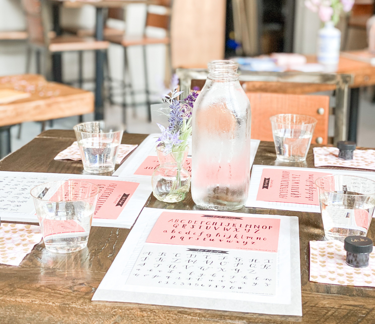 Modern Calligraphy for Beginners at Fish Head Cantina