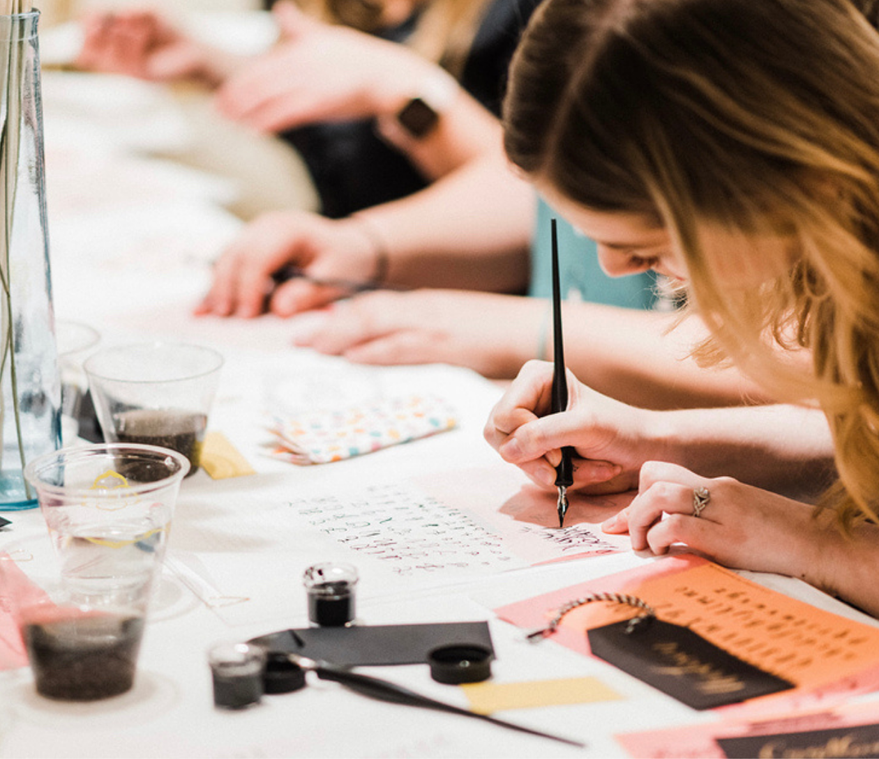 Modern Calligraphy for Beginners at George Coffee & Provisions