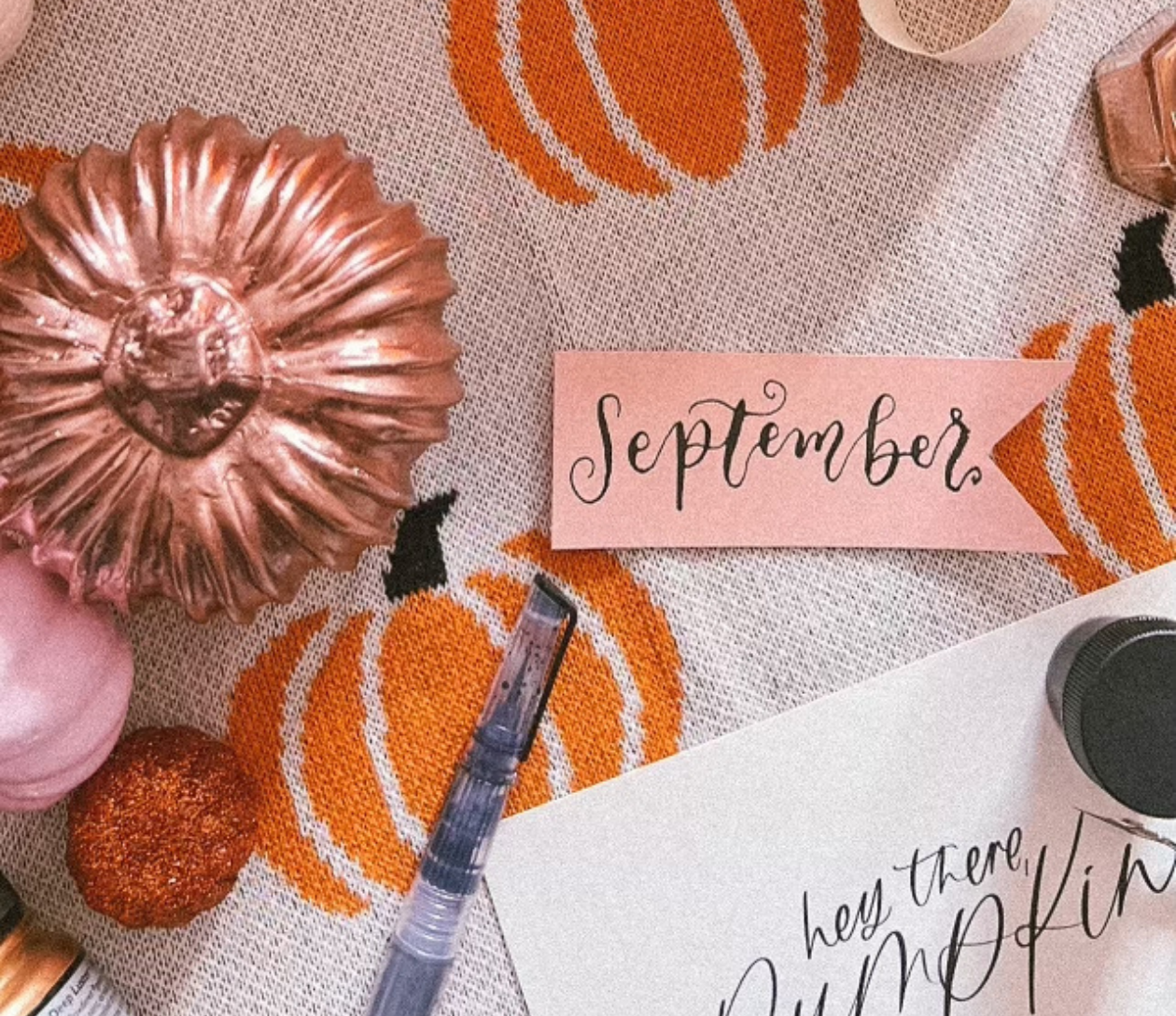 “Fall” in Love With Modern Calligraphy for Beginners at Mystical Blossoms Gift Shop & Tea Bar