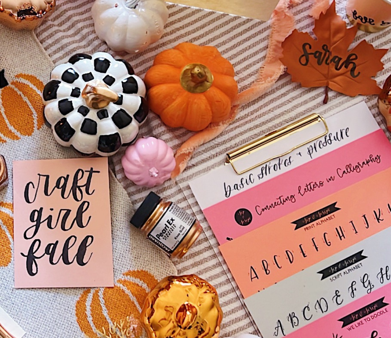 “Fall” in Love With Modern Calligraphy for Beginners at Mercantile 1888