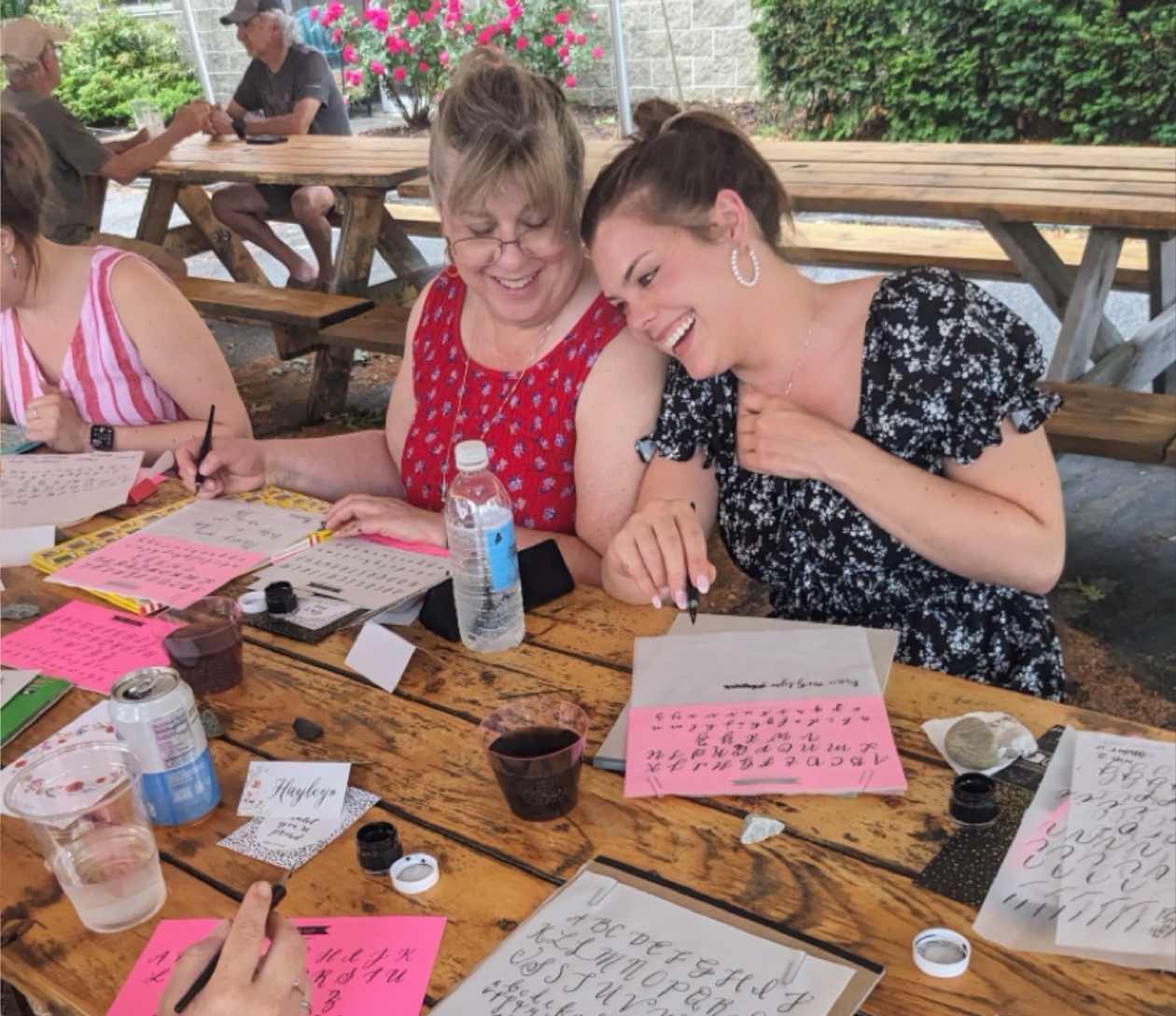 Modern Calligraphy for Beginners at Definitive Brewing
