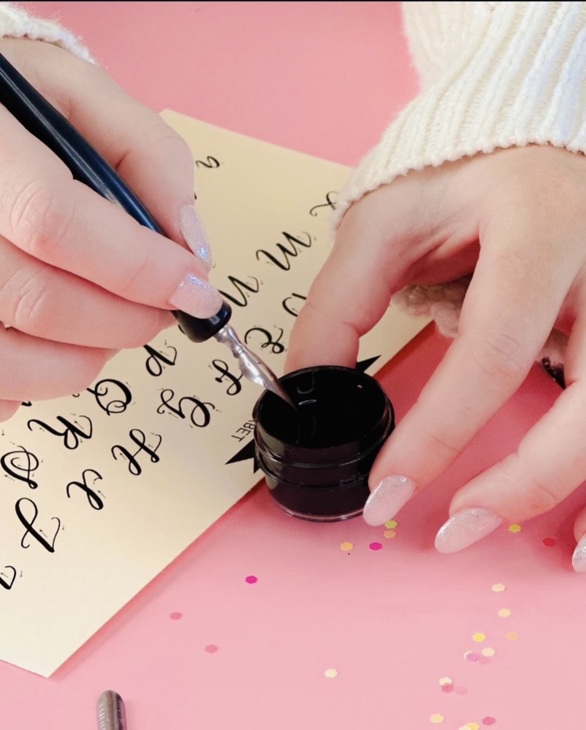 Modern Calligraphy for Beginners at Thousand Hills Coffee