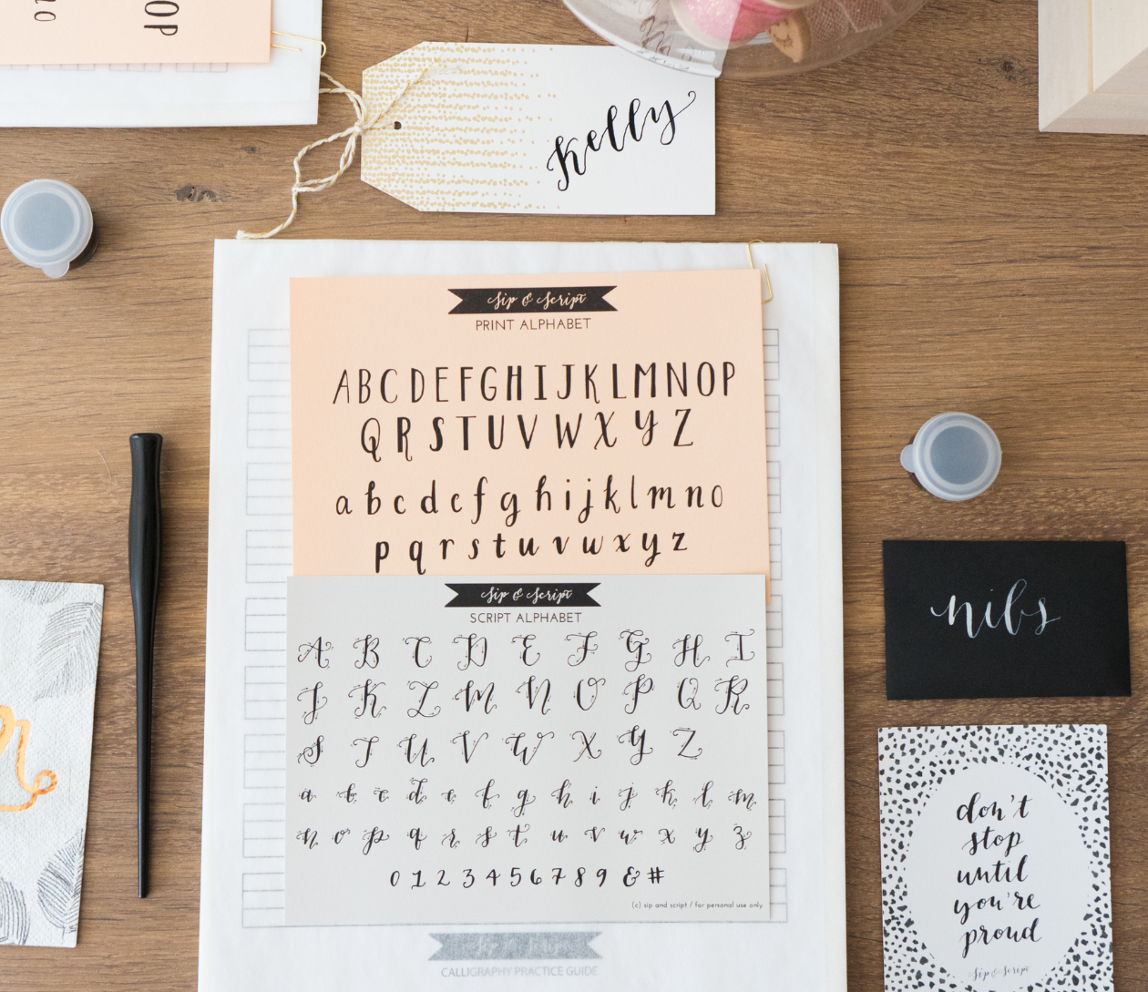 Modern Calligraphy for Beginners at Brewdog-New Albany