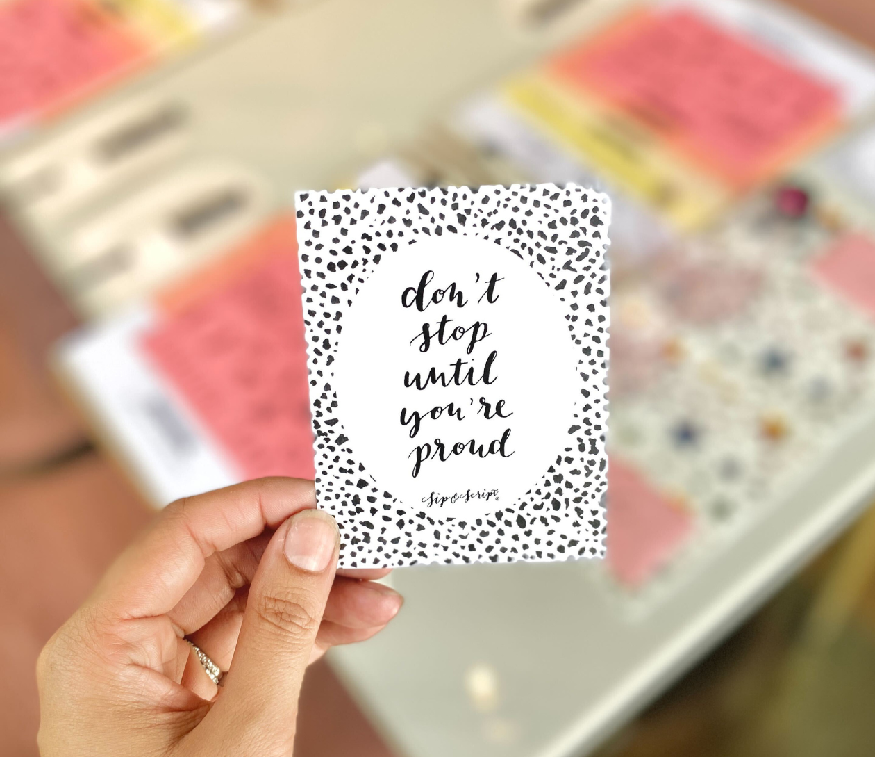 Modern Calligraphy for Beginners at Not Your Average Joe’s