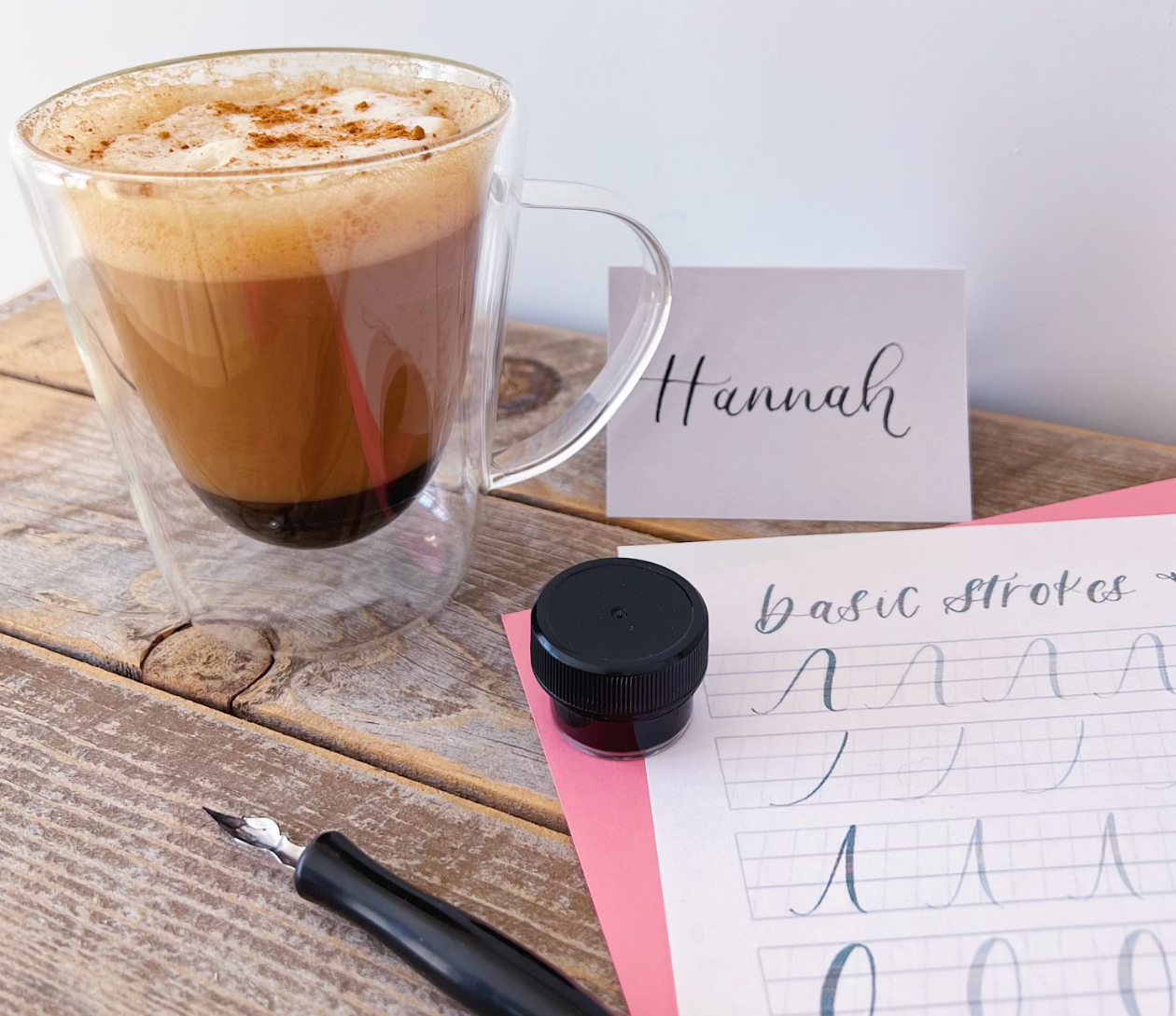 Modern Calligraphy for Beginners at Addicted to the Bean