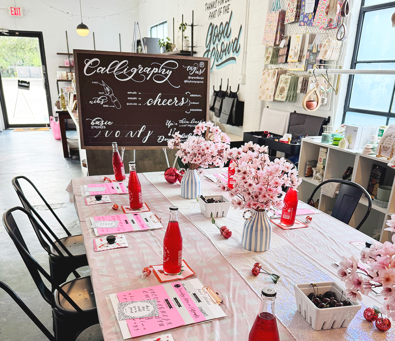 Modern Calligraphy for Beginners at Good Crowd