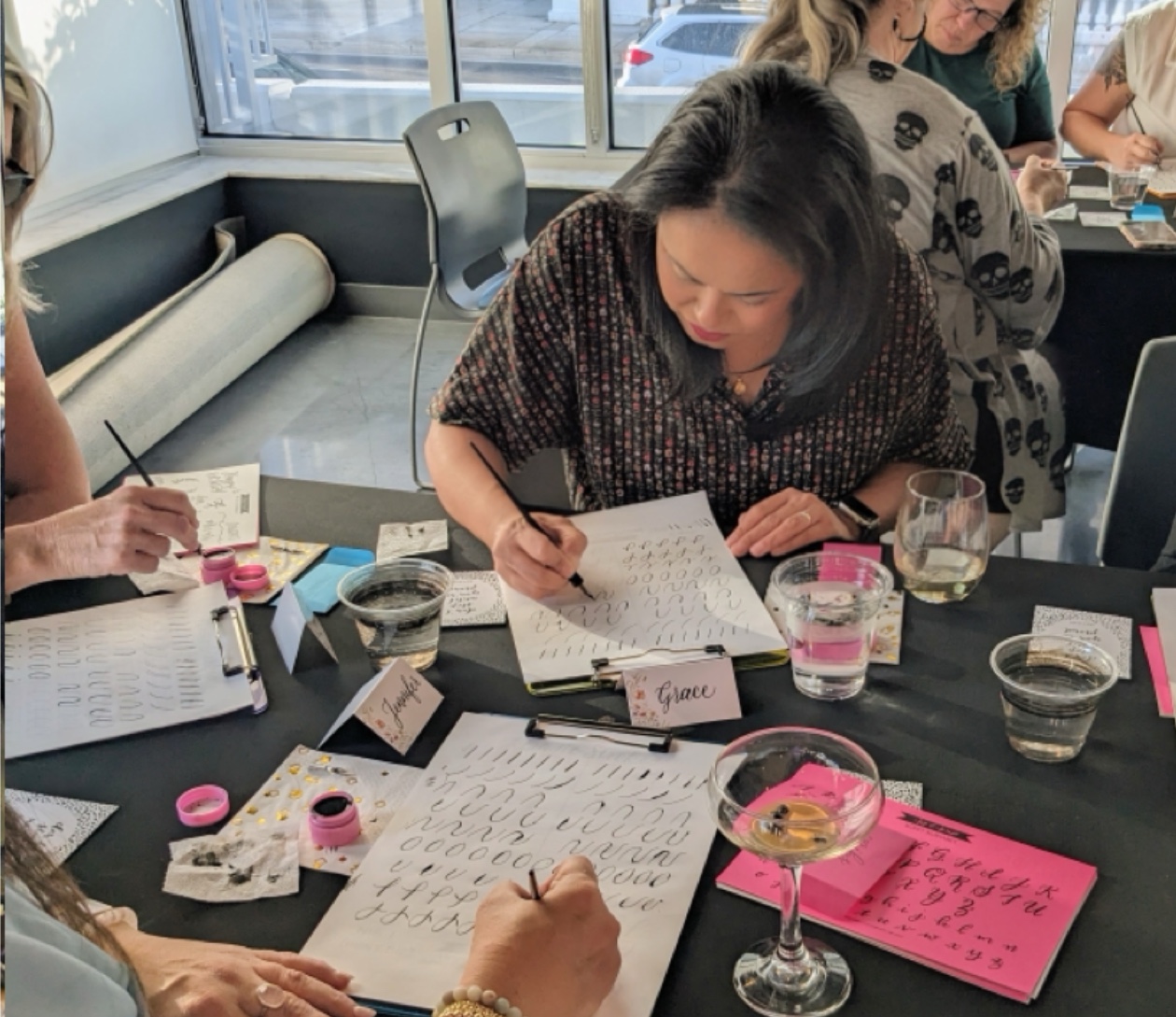 Modern Calligraphy for Beginners at Aloft Downtown