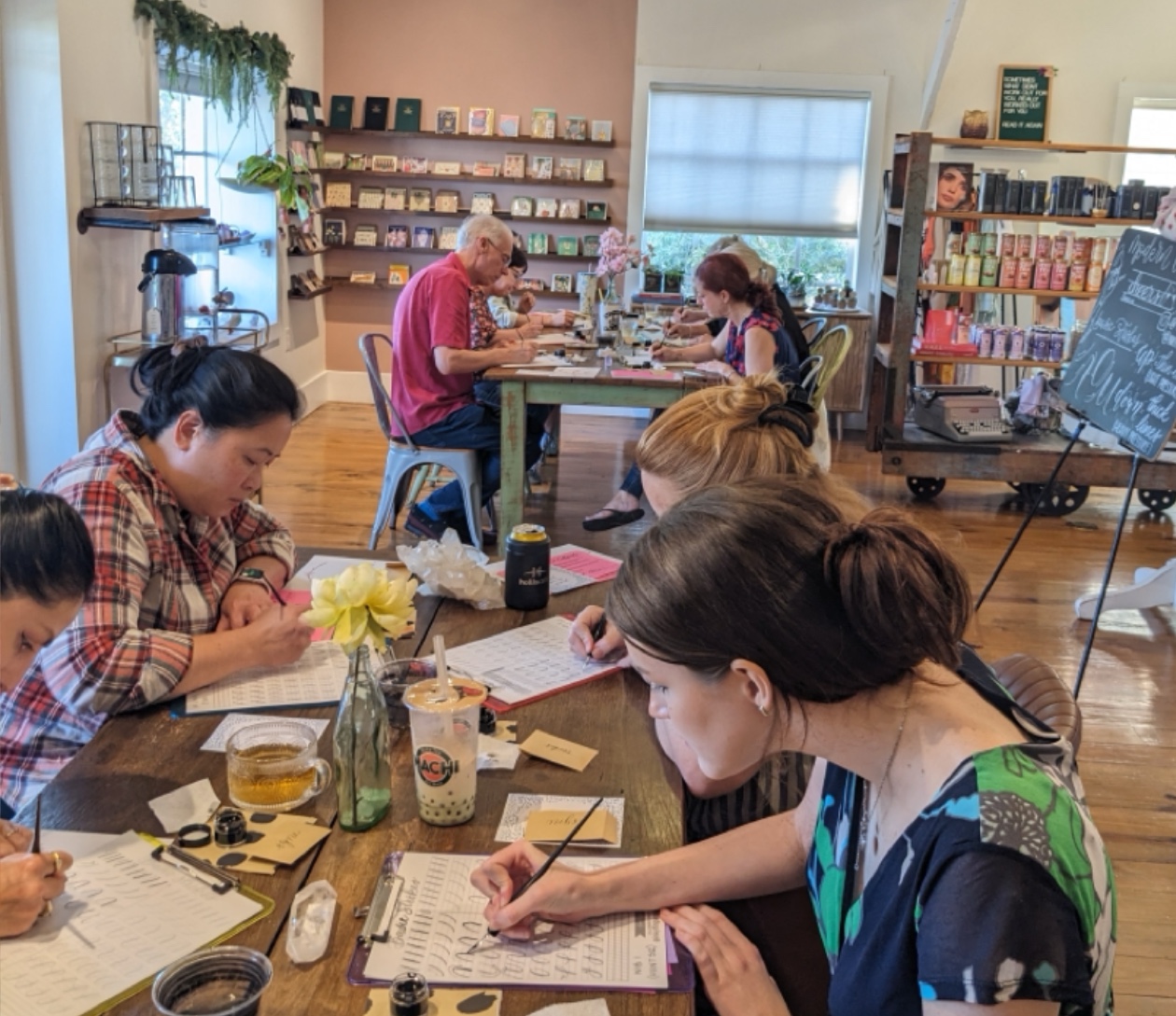 Modern Calligraphy for Beginners at Botanica Spa