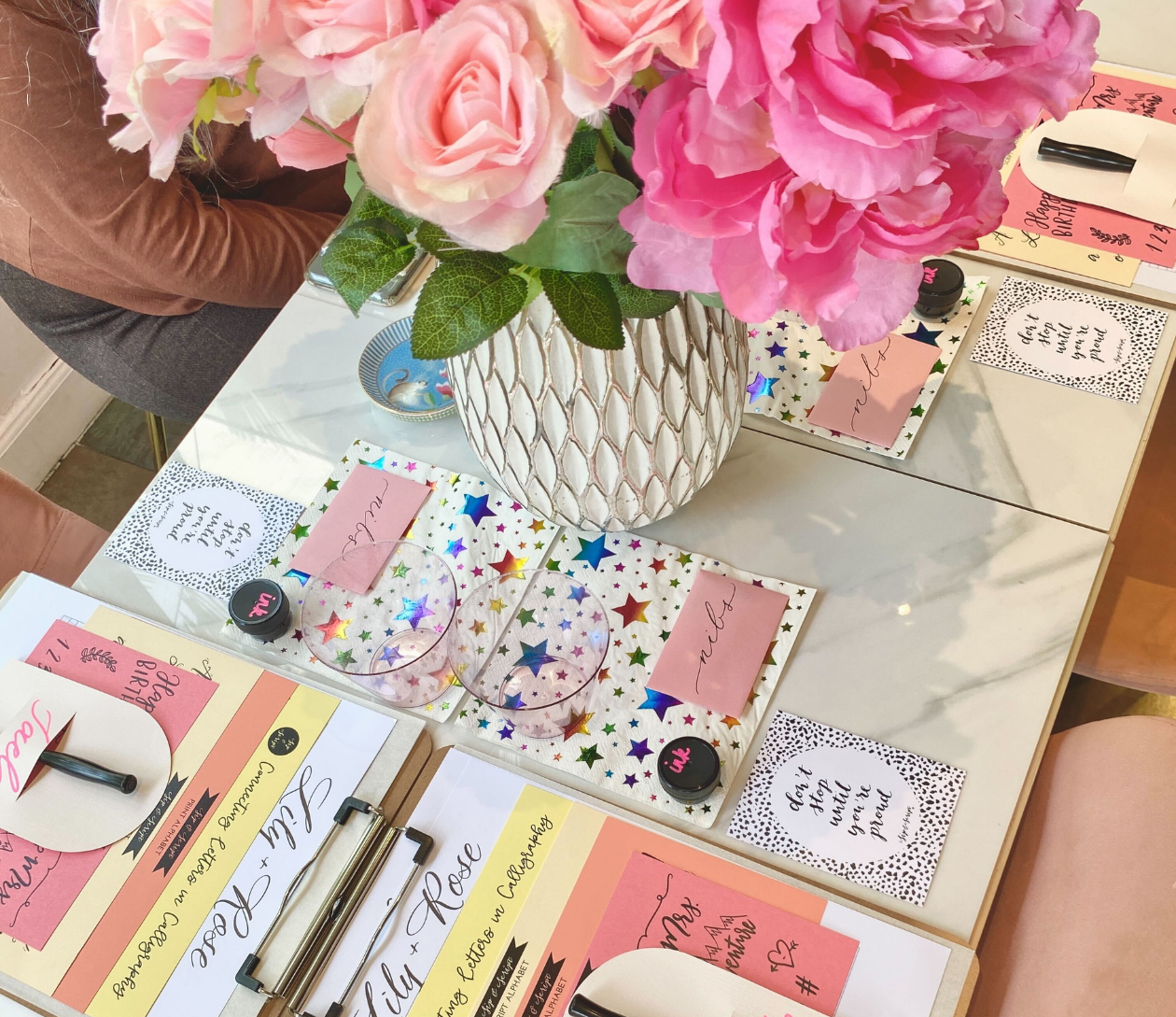 Modern Calligraphy for Beginners at Cuppi Coffee
