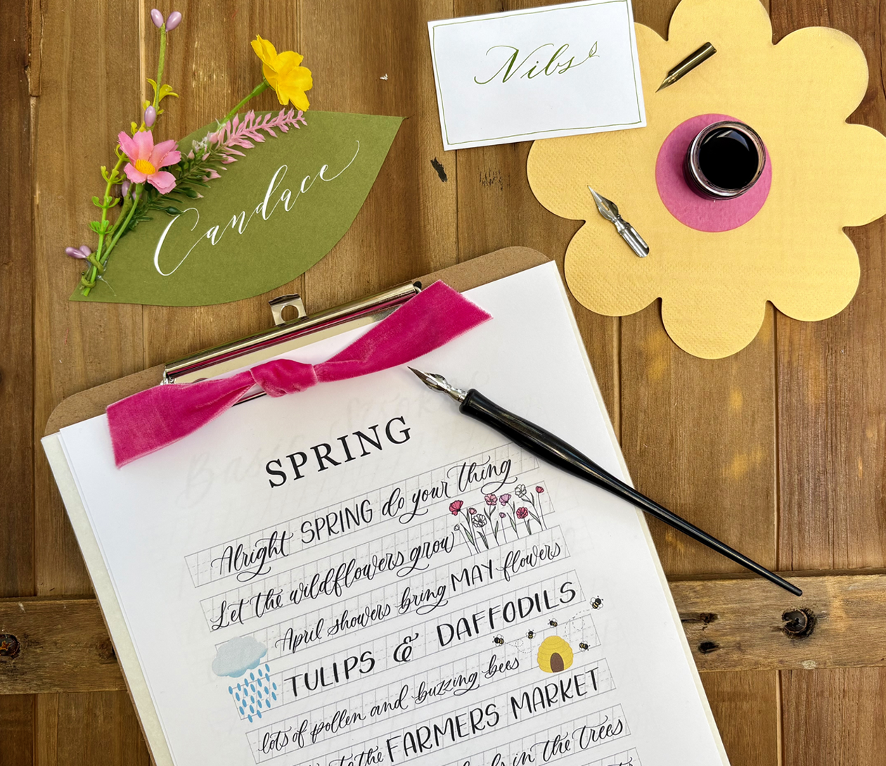 Modern Calligraphy for Beginners at Wild Culture, Hastings on Hudson, NY